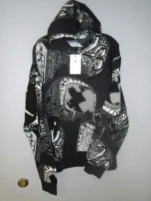 Sudadera con capucha suéter polar estampada Jordan MVP para hombre, talla: XL Foto 1 de 4