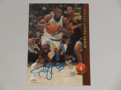 Autógrafo de baloncesto Topps 1998-99 automático #5 Shareef Abdur-Rahim Foto 1 de 2