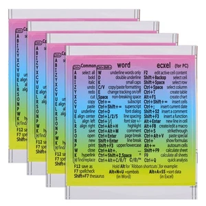 4 Blatt Schlüssel Aufkleber Tastatur Ersatz Laptop Deko - Bild 1 von 12