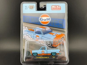 M2 1979 GMC Sierra Classic 15 Custom GULF Blue 31500-MJS83 1/64 CHASE - Picture 1 of 1