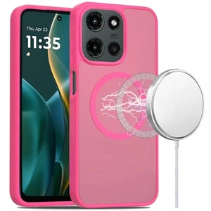 Shade Series Hybrid Case with MagSafe Magnetic Ring for Motorola Moto G Sty - Imagen 1 de 3