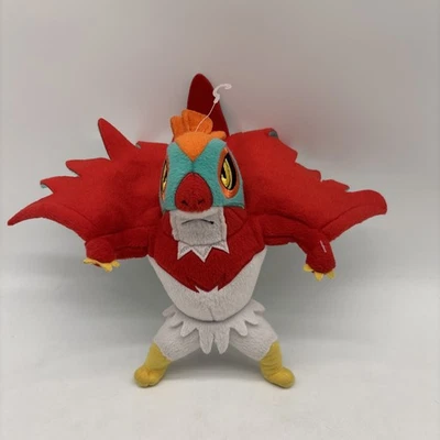 Tomy Pokemon Plush Hawlucha Stuffed Animal Bird Wrestler Game Freak 8" 2015! - Image 1 of 4