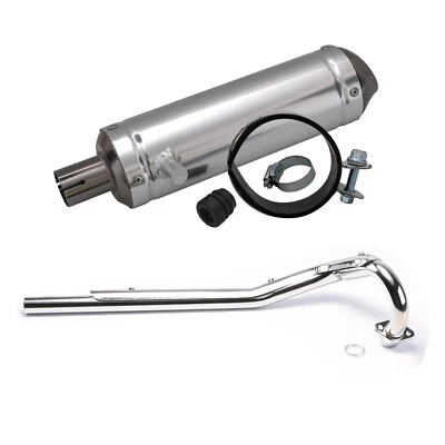 Tubo silenciador de escape de 28 mm para Pit Dirt Bike 110cc 125cc 50cc Apollo SSR SDG CRF  Foto 1 de 4