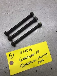 Grasshopper 618 Mower Transmission Mounting Bolts (3 Pieces) - Picture 1 of 2