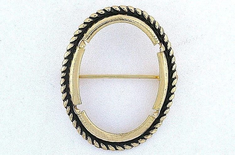 30x22 30mm x 22mm CABUJÓN PIEDRAS PRECIOSAS COLOR ORO PIN BROCHE MONTAJE CF651/4623 Foto 1 de 2