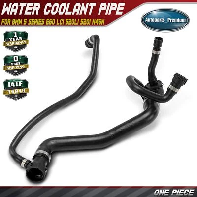 Mangueira de água de resfriamento superior para BMW 5 Series E60 LCI 520Li 520i N46N 17127568749 - Imagem 1 de 4