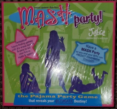 RARE Justice Mash Party Girls Pajama Party Game Collector’s Edition New Sealed - Image 1 of 4