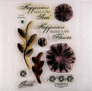 Close to My Heart CTMH Happiness C1310 Stamp Set #13b - Picture 1 of 2