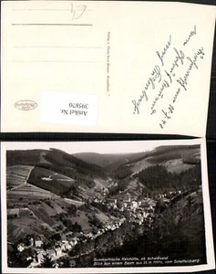 395870,Katzhütte im Schwarzatal Totale vom Scheffelsberg - Picture 1 of 1
