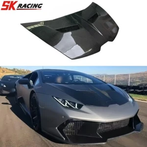 Real Carbon Fiber Front Bonnet Hood Panels For Lamborghini Huracan LP610-4 LP580 - Bild 1 von 7