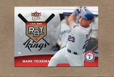 mark teixeira texas rangers 2006 ultra rbi kings rb14 card