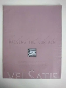 Renault Vel Satis 3.5 Raising the Curtain Geneva Motor Show Launch Brochure 2001 - Picture 1 of 1