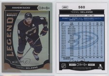 2015-16 O-Pee-Chee Marquee Legends Rainbow Foil Teemu Selanne #560 HOF