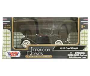 1932 Ford Coupe - Motor Max American Classics Die-Cast Collection - 1:43 Scale - Picture 1 of 4