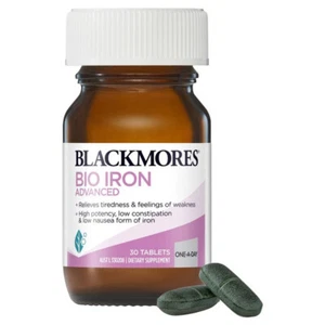 Blackmores Bio Iron Advanced 30 Tablets - Picture 1 of 2