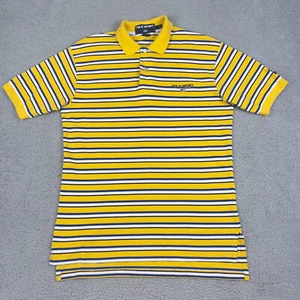 Vintage Polo Sport Ralph Lauren Shirt Mens M Sleeve Patch Streetwear Lakers - Picture 1 of 9