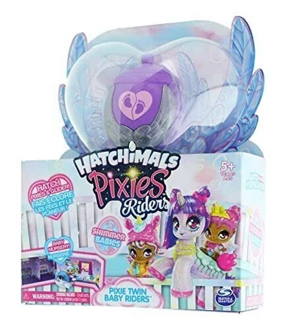 Hatchimals Pixies Riders Pixie Twin Baby Riders Figure - Factory Sealed Cover