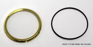 EBEL 18K BEZEL, GASKET AND CRYSTAL FITS MEN'S 1187141 MODEL - Picture 1 of 1