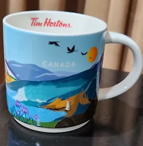 Tim Hortons Travel Collection "Canada" 60th anniversary mug 22oz 2024 - Foto 1 di 3