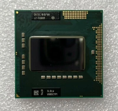 Intel Core i7-920XM 2.0GHz Quad Core 8M SLBLW Socket G1 CPU Processor - Image 1 of 2