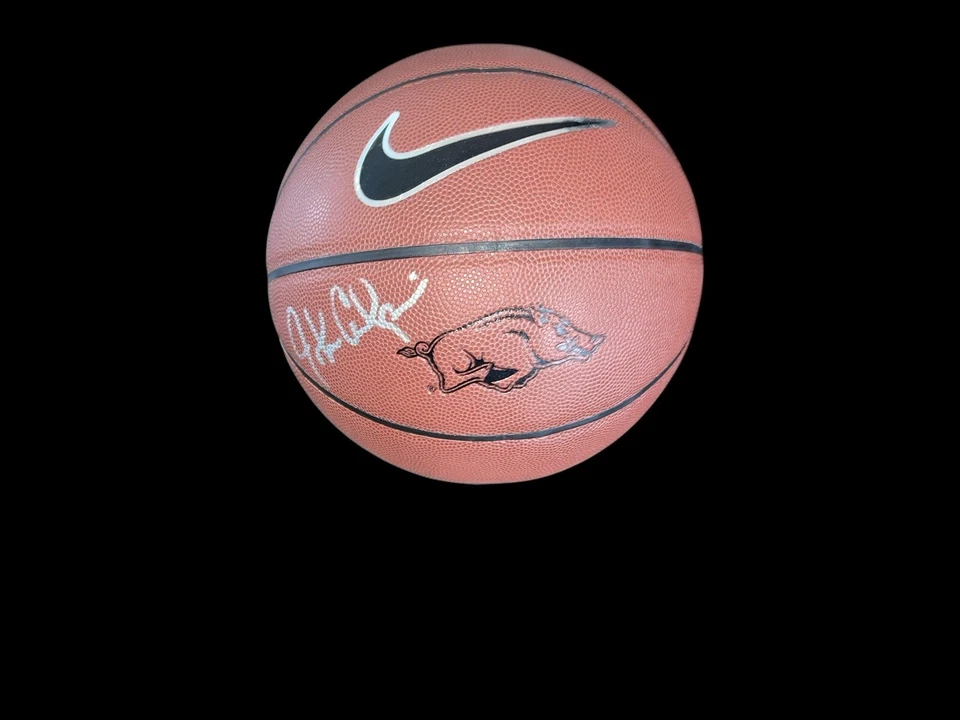 JOHN CALIPARI SIGNED BASKETBALL ARKANSAS RAZORBACKS HEAD COACH UA BAS 2 - Image 1 of 1
