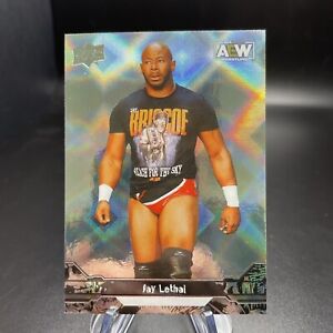 Jay Lethal 2023 AEW Upper Deck Diamond Plate #42 Parallel