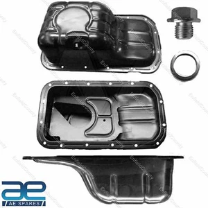 Engine Oil Sump Pan Steel fits Hyundai Amica Getz I10 Atos Prime 1.0 1.1 Petrol - Picture 1 of 12