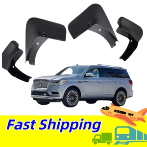 For 2018-2022 Lincoln Navigator Splash Mud Flaps Guard Mudguards Protector 4pcs - Picture 1 of 6