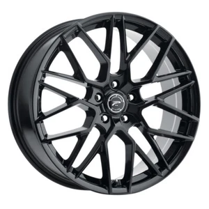 PLATINUM 459BK Retribution 17X8 5X100 ET+35 Gloss Black w/Clear-Coat (Qty of 1) - Picture 1 of 2