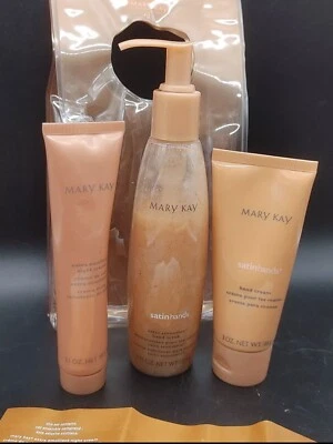 NIP/NOS MARY KAY Satin Hands Pampering Set Discontinued Smoothie Scrub Cream MK3 - Изображение 1 из 3