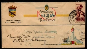 MEXIKO - VON REGINA COURTS, MONTERREY BIS KEARNEY, NEBRASKA (B135) - Bild 1 von 2