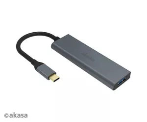 Akasa AK-CBCA25-18BK USB Type-C 4 Port Hub - Picture 1 of 1