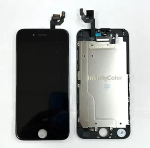 VETRO SCHERMO DISPLAY LCD TOUCH SCREEN NERO PER APPLE IPHONE 6 COME ORIGINALE - Foto 1 di 1