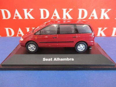 Die cast 1/43 Modellino Auto Seat Alhambra Rossa Scura 1996 by Herpa - Immagine 1 di 4