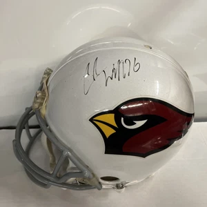 Arizona Cardinals Chris Beanie Wells Signed Authentic Proline Helmet - Picture 1 of 5