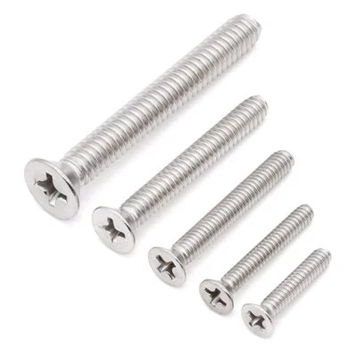 GOO BETTER M3 M3.5 DIN 965 Senkschrauben mit Kreuzschlitz A2 Edelstahl Senkkopf-Schrauben