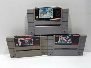 Pilotwings (Super Nintendo, 1991) con Bulls vs. Blazers y jugar al fútbol de acción - Imagen 1 de 2