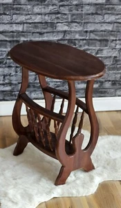 Zeitungsständer Holzregal Bestelltisch Holztisch - Bild 1 von 8