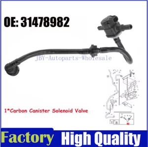 New Vapor Canister Purge Solenoid 31478982 for Volvo S60 S80 S90 XC60 XC90 XC70 - Picture 1 of 9