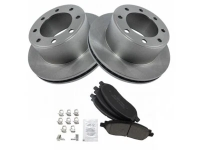 Kit de pastillas de freno y rotor trasero para Ford F250 Super Duty 2005-2007 66831FRWC 2006 Foto 1 de 2