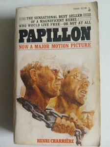 Papillon--Now A Major Motion Picture---by Henri Charriere---1974 PB acceptable - Picture 1 of 12