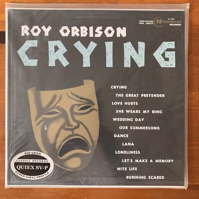 SEALED - ROY ORBISON [Crying] MONO/CLASSIC/QUIEX SV-P/200 GRAM - Image 1 of 3