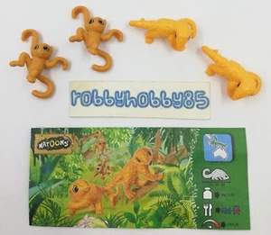 HANGING ANIMALS COMPLETE SET OF 2 WITH ALL PAPERS KINDER SURPRISE EGG TOYS 2018 - Picture 1 of 3