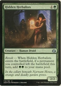 Hidden Herbalists Foil (110) Aether Revolt AER MTG Magic - Picture 1 of 1