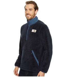 New The North Face Campshire Pullover Sweater Fleece Jacket Men Urban Navy XXL - Picture 1 of 3