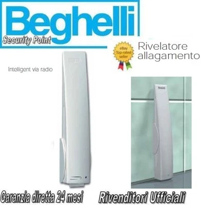 BEGHELLI INTELLIGENT SENSORE ANTI ALLAGAMENTO ACQUA BAGNO CUCINA CANTINE + PILA!