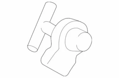 Solenóide genuíno GM 2005-2008 Pontiac Vibe base válvula de purga evaporativa 88973527 - Imagem 1 de 2