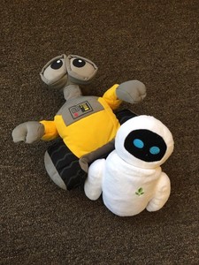 wall e and eve plush toys