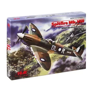 Spitfire Mk.VIII WWII British Fighter ICM 48067 - Plastic Model Kit Scale 1/48 - Picture 1 of 9