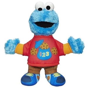 Sesame Street Cookie Monster Plush Doll 12" Stuffed Animal Character Playskool - Picture 1 of 4